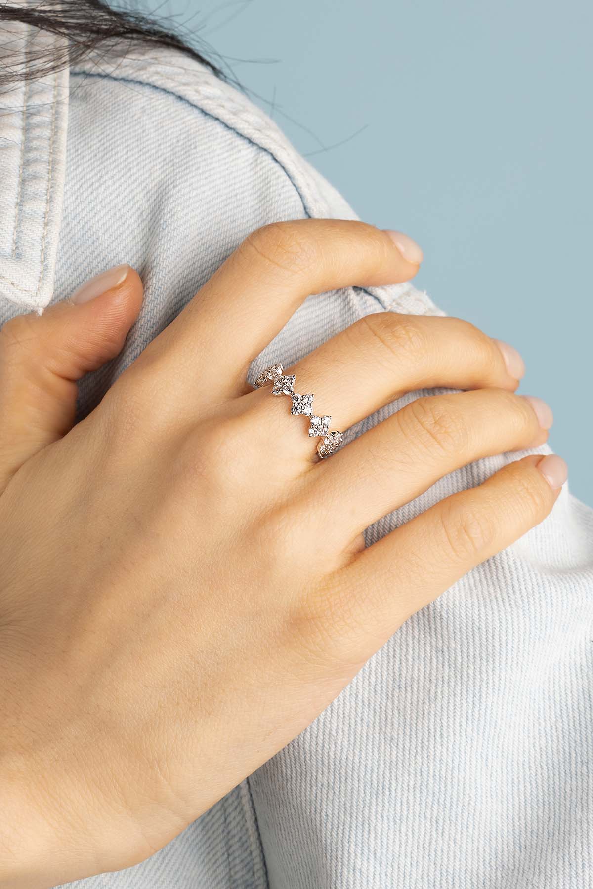 APM Monaco Spark Ring in Silver