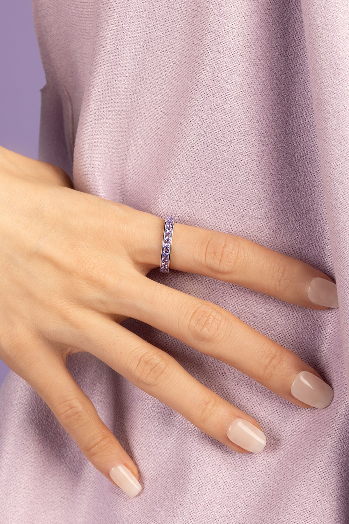 APM Monaco Lilac Lumière Ring