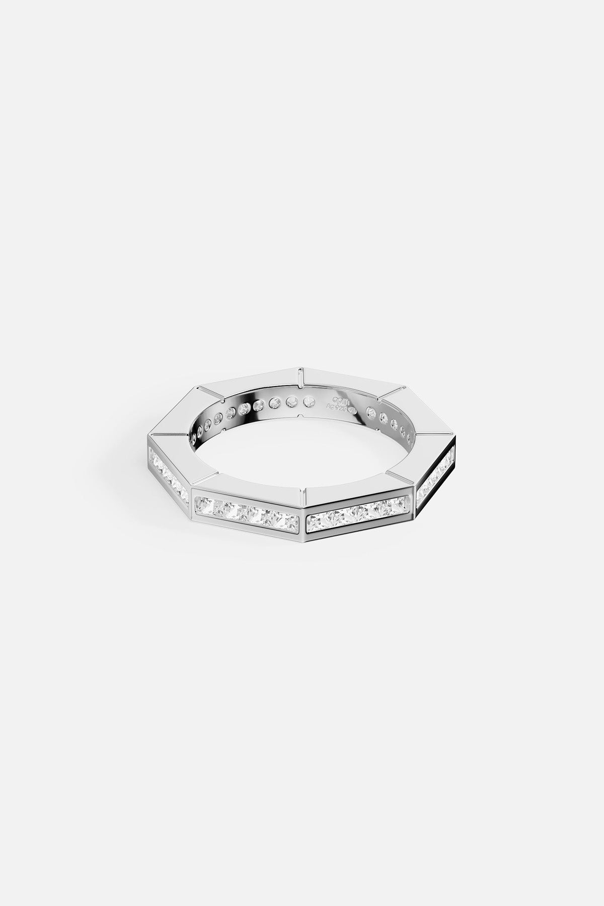 Geometric Pavé Ring - APM Monaco