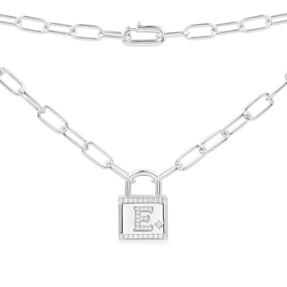 Alphabet Lock Necklace - APM Monaco