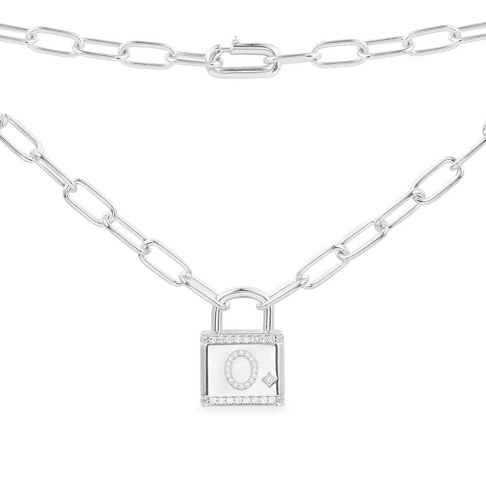 Alphabet Lock Necklace - APM Monaco