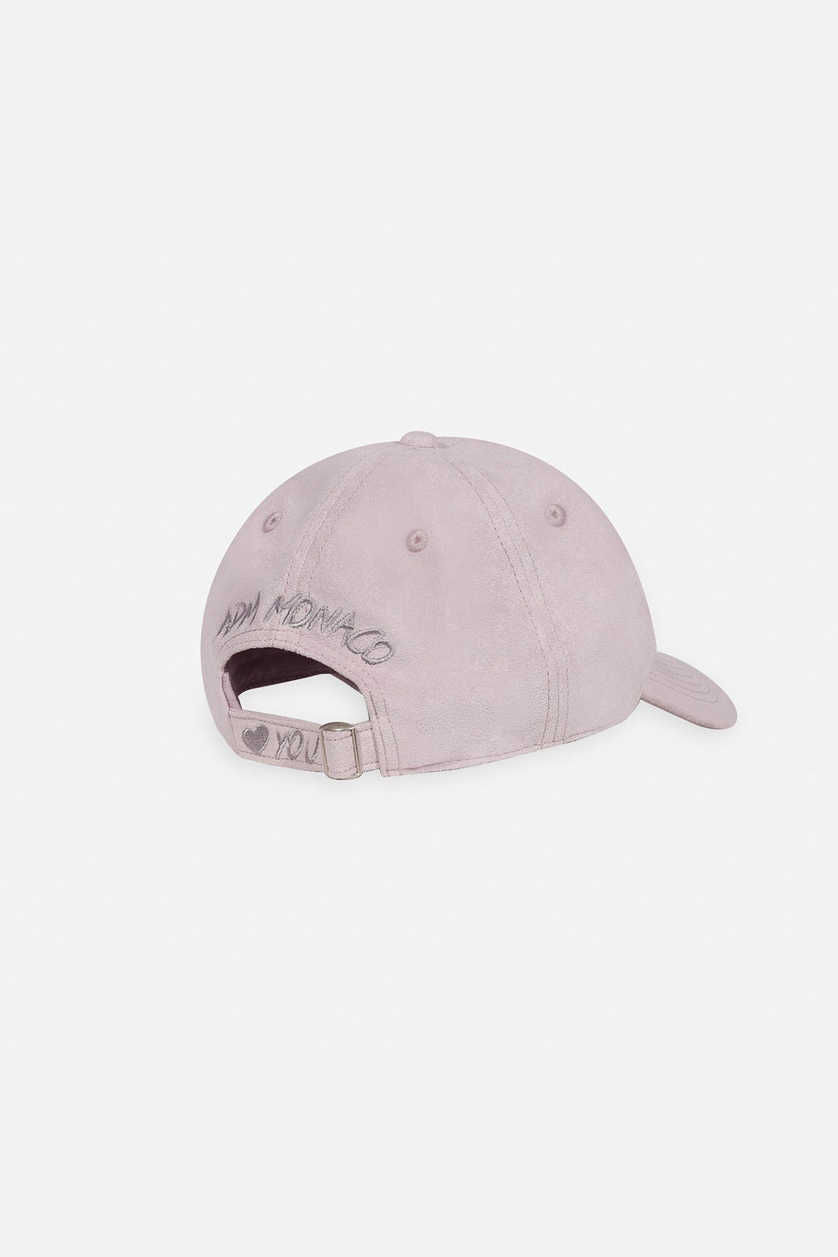 APM MONACO lavande cap on a white background