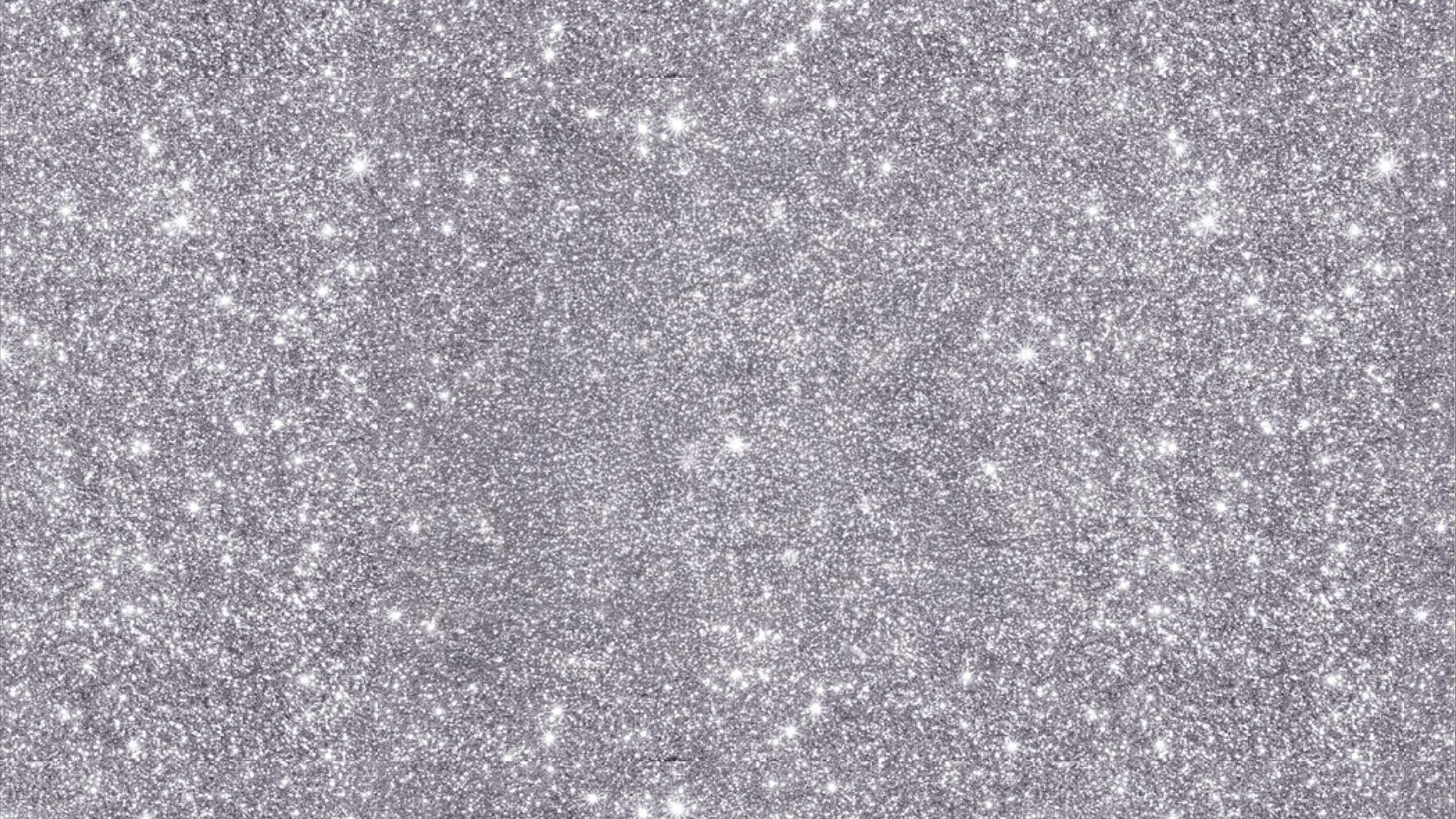 APM MONACO silver glitter texture on a gray background