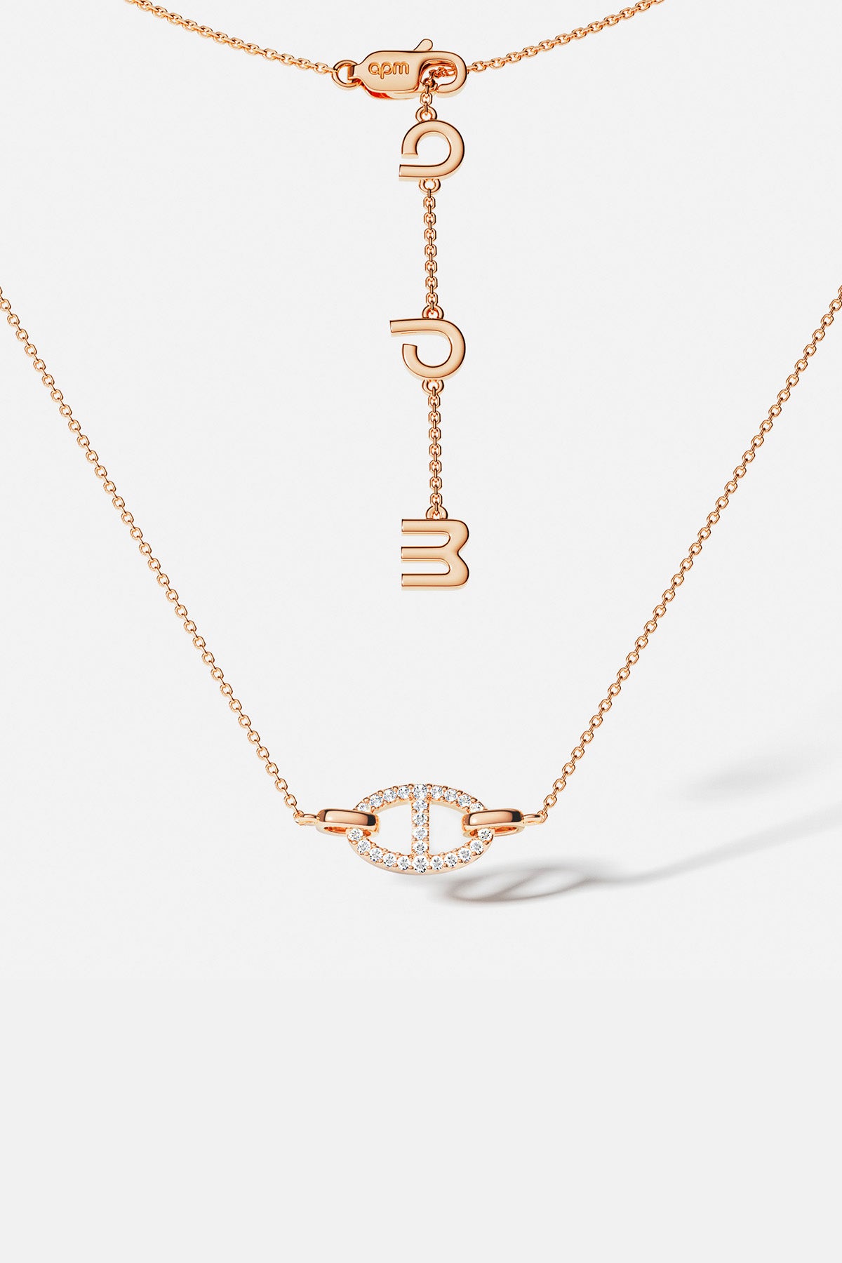 Yacht Club Necklace, Rose Gold | APM Monaco