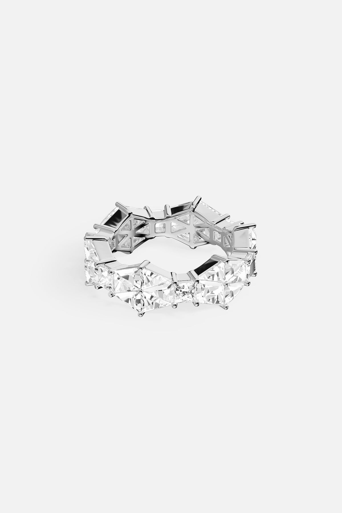 APM Monaco Art Deco Pavé Ring