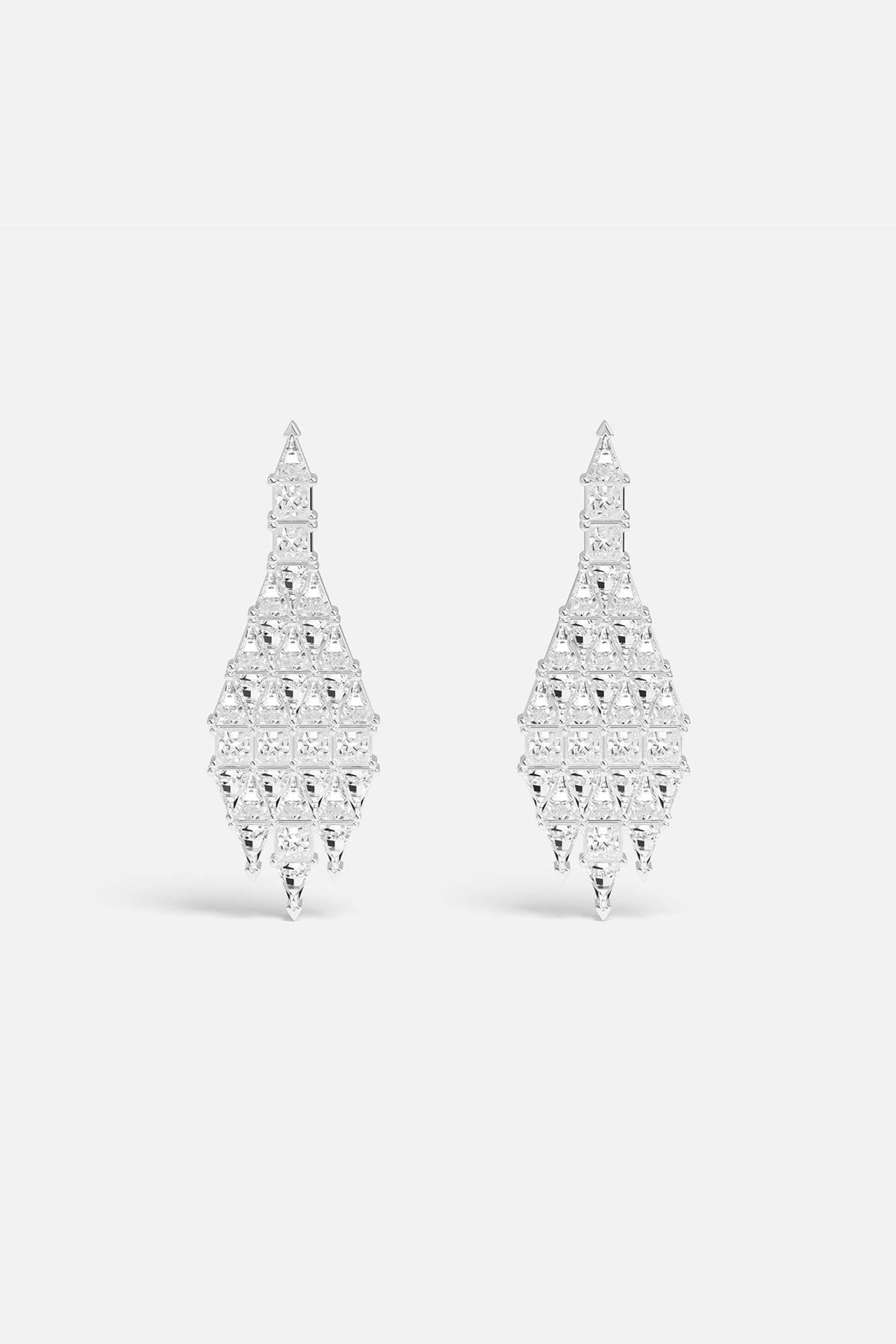 APM Monaco Art Deco Drop Earrings