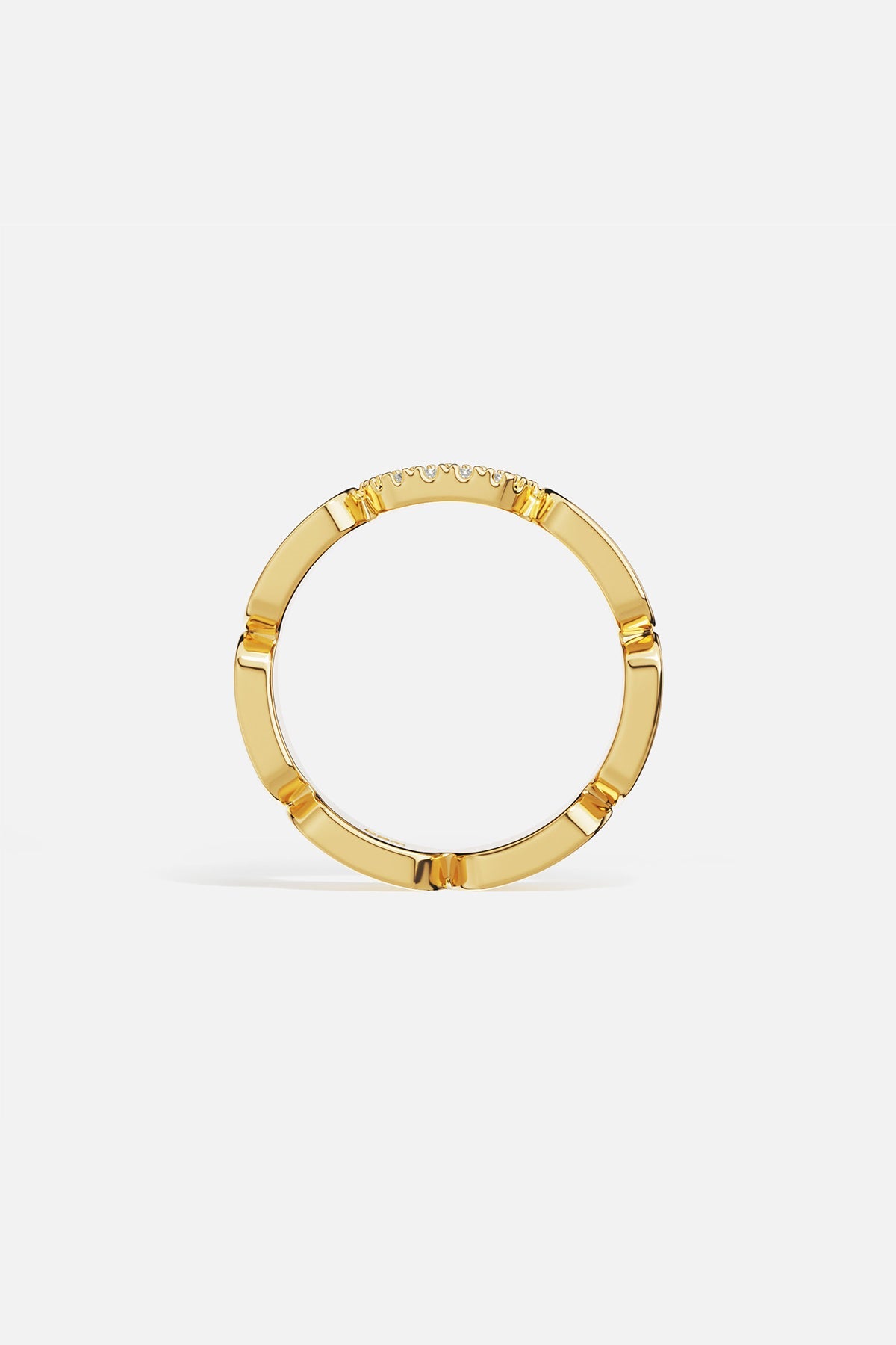Rings APM Monaco, yellow gold dainty ring