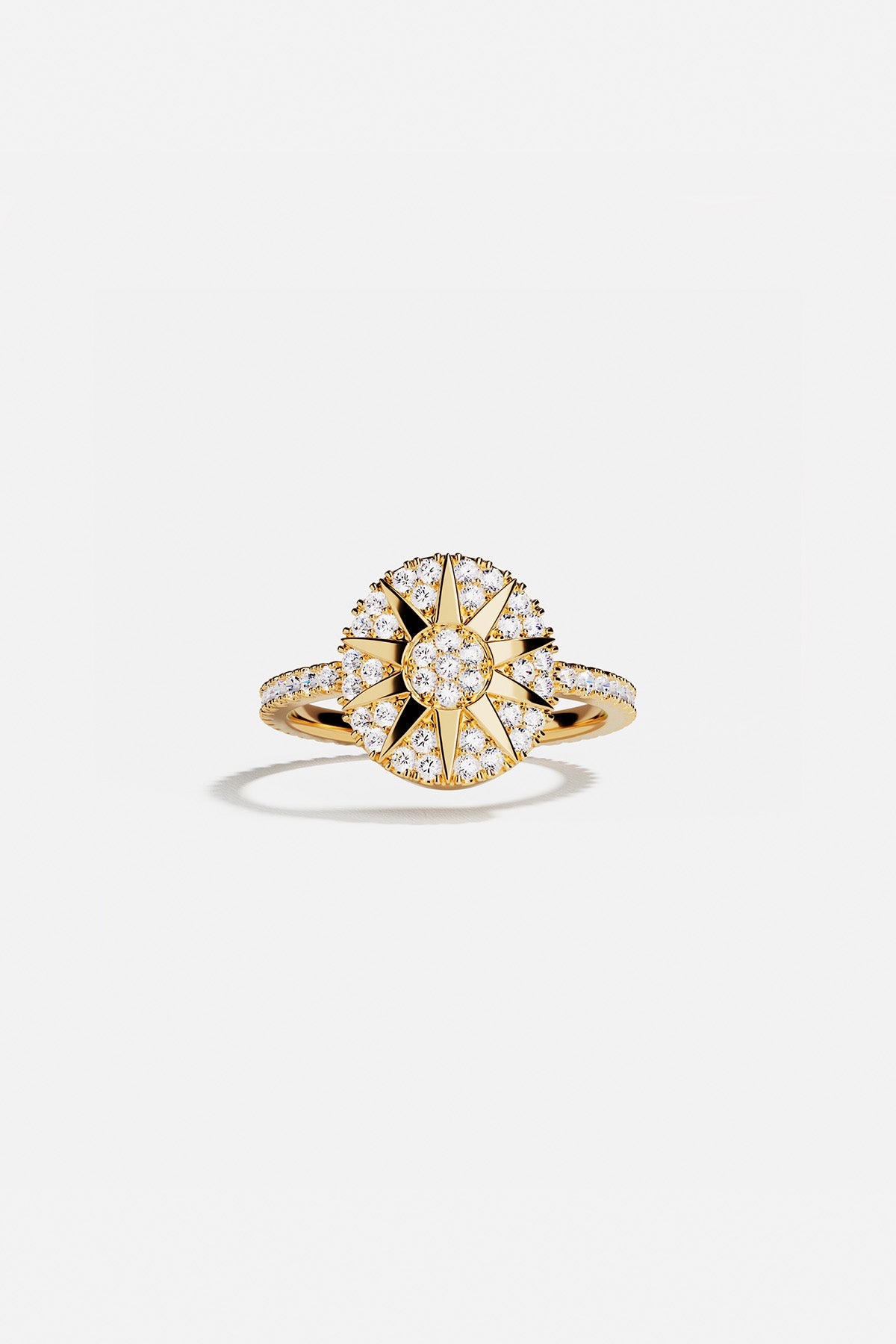 Soleil Pavé Ring - APM Monaco