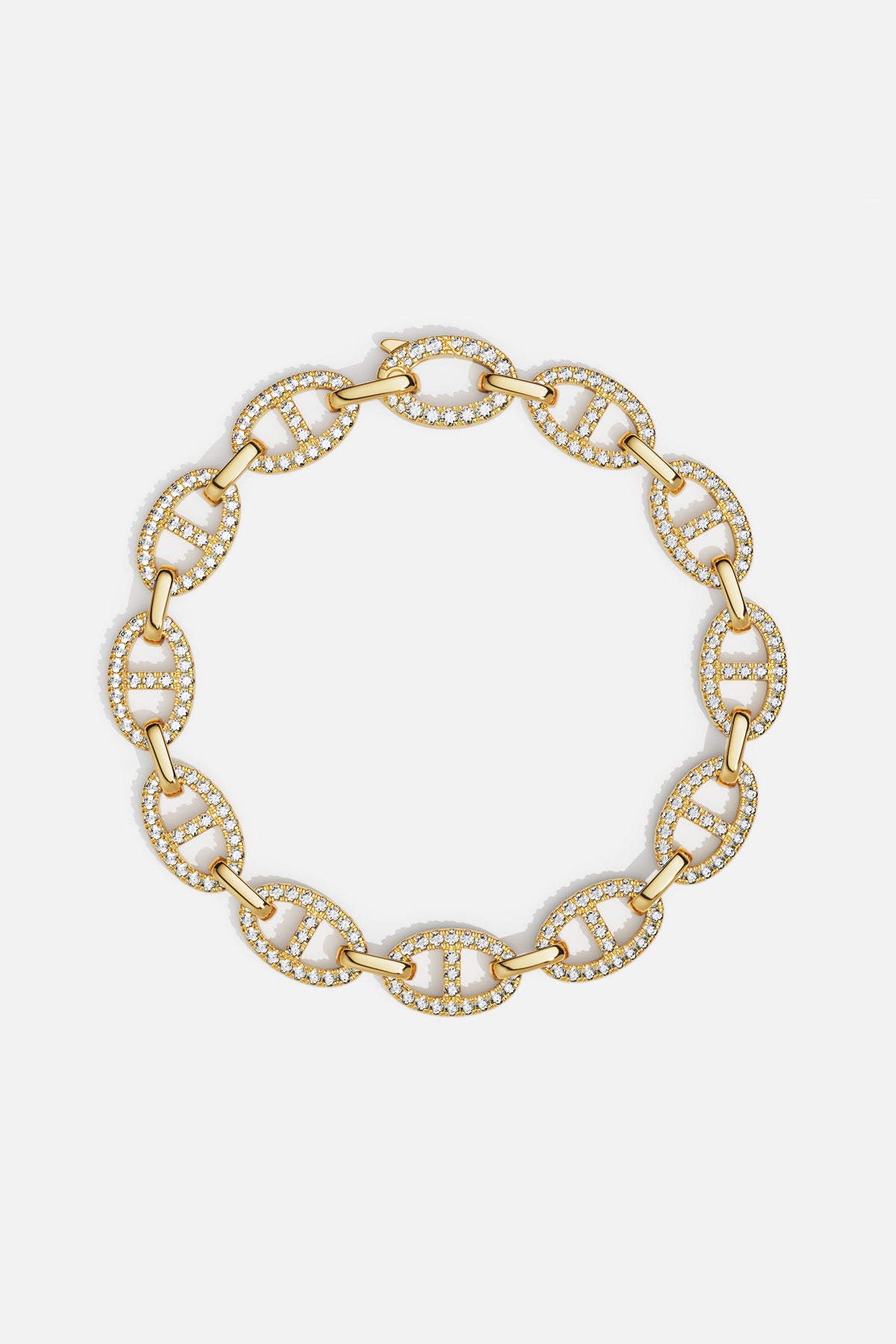 Yacht Club Chain Bracelet, Yellow Gold | APM Monaco