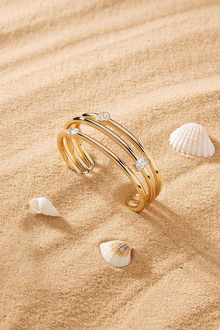 Triple Éclat Cuff