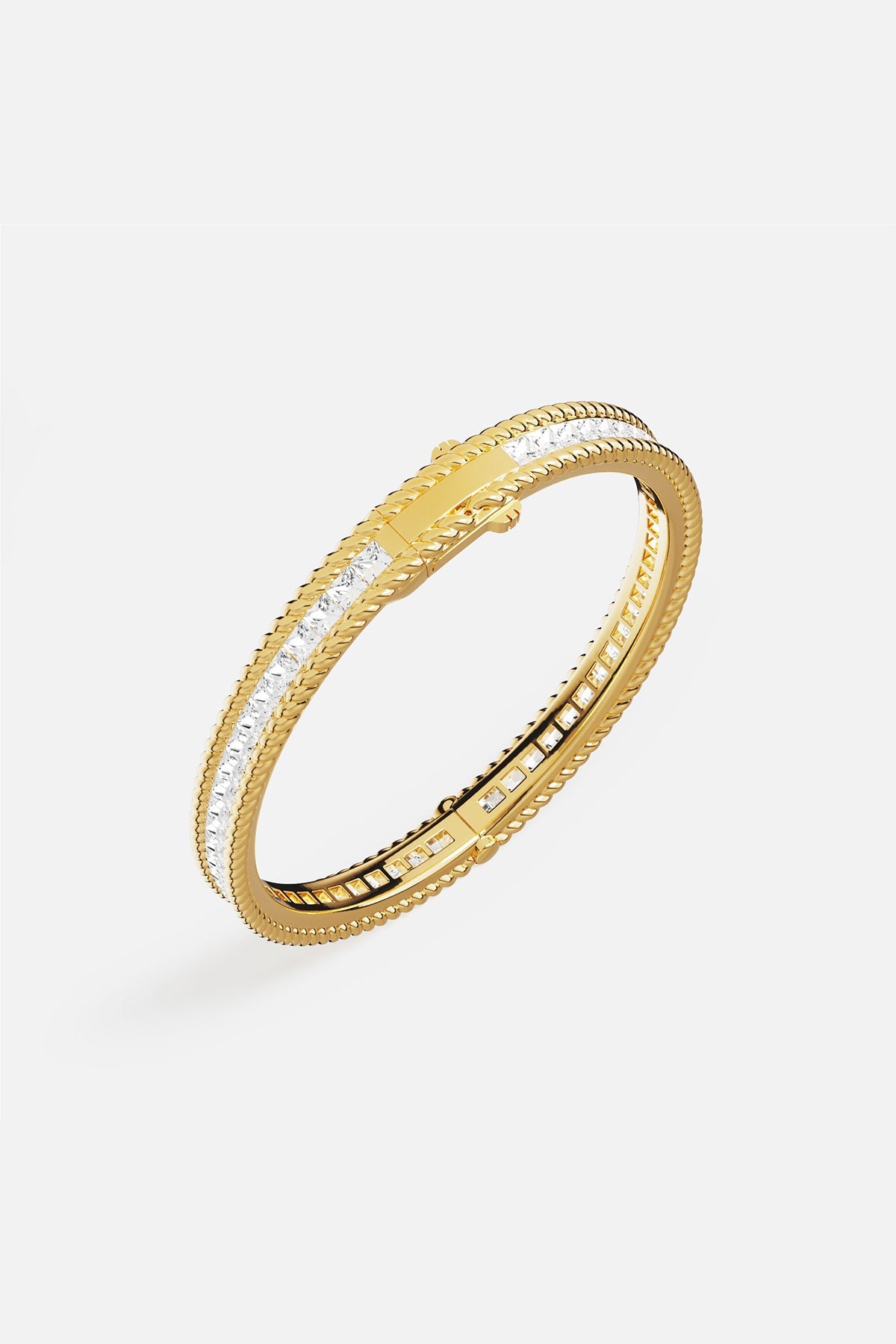 Torsade Pavé Bangle - APM Monaco