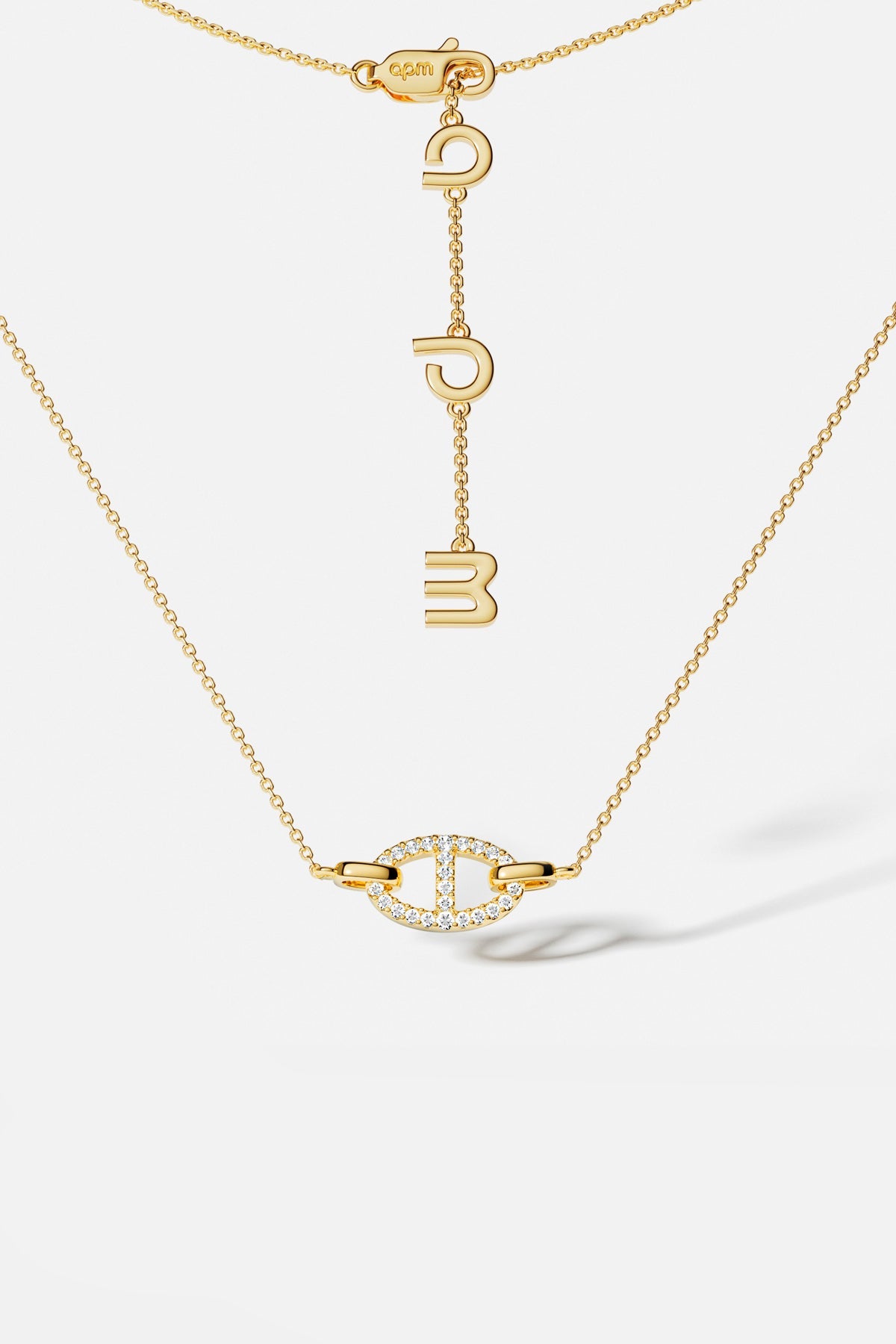 Yacht Club Necklace, Yellow Gold | APM Monaco