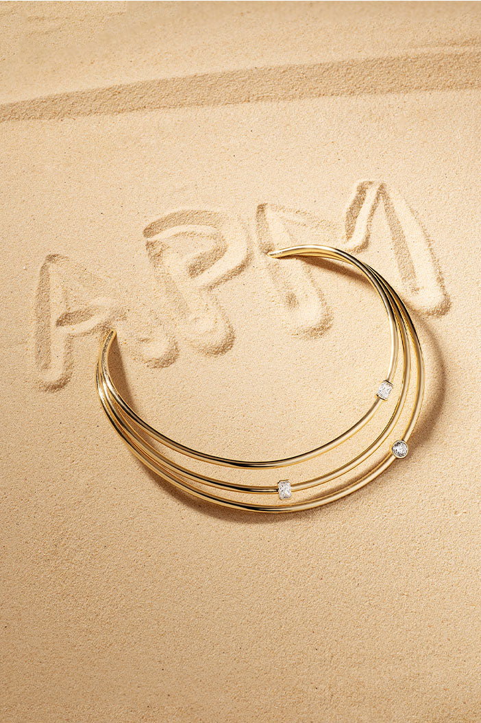 Triple Éclat Choker