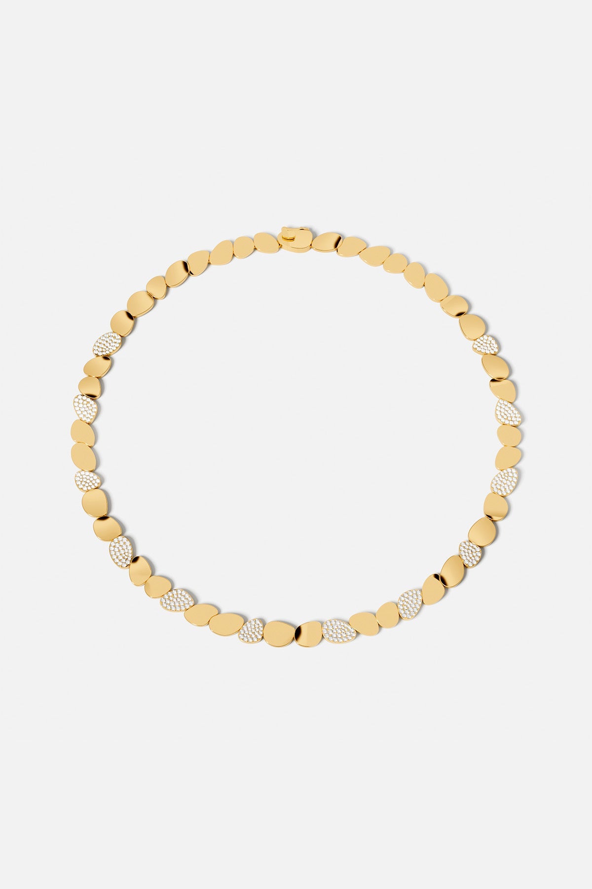 APM Monaco Galet Choker in Yellow Gold