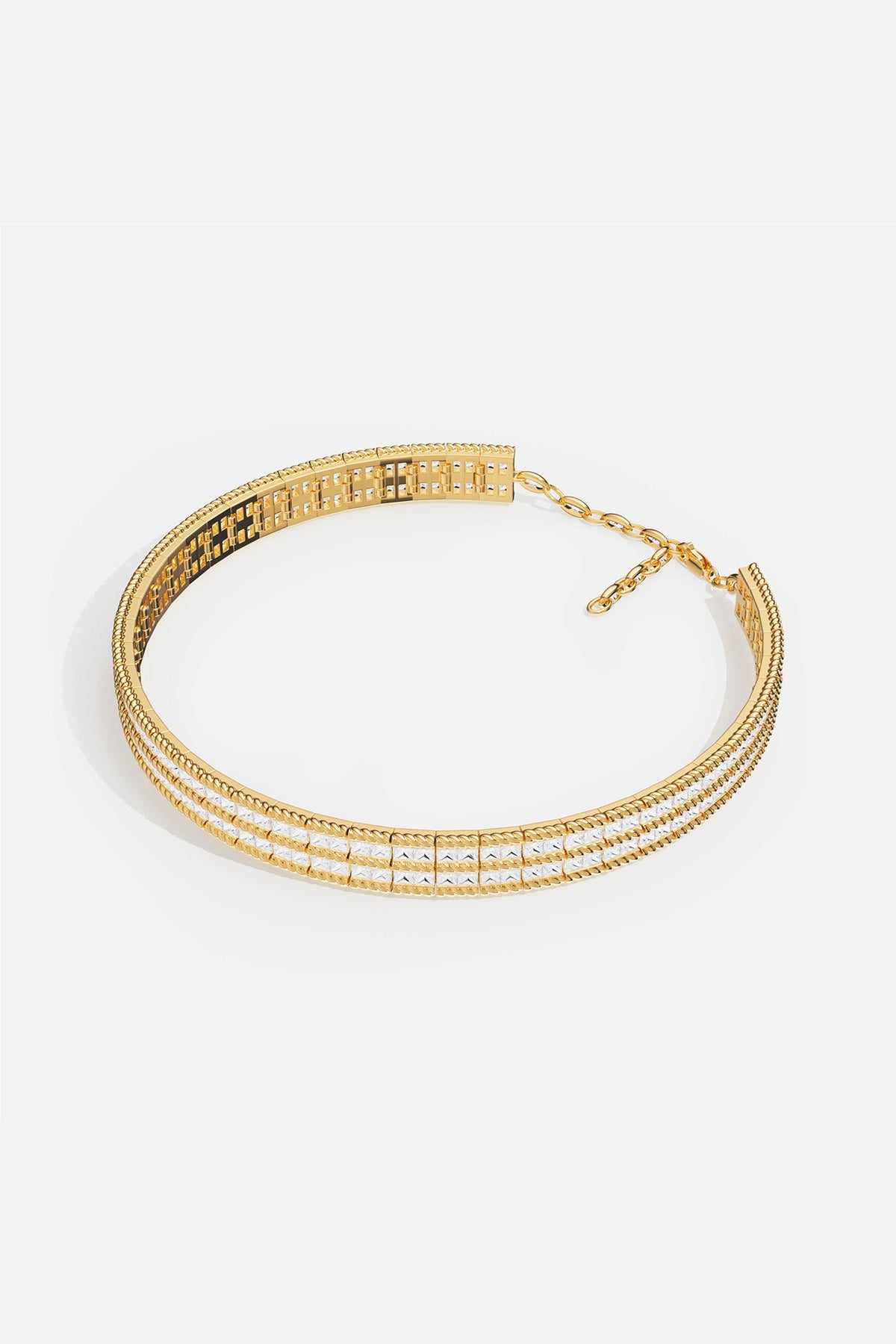 Torsade Pavé Choker - APM Monaco