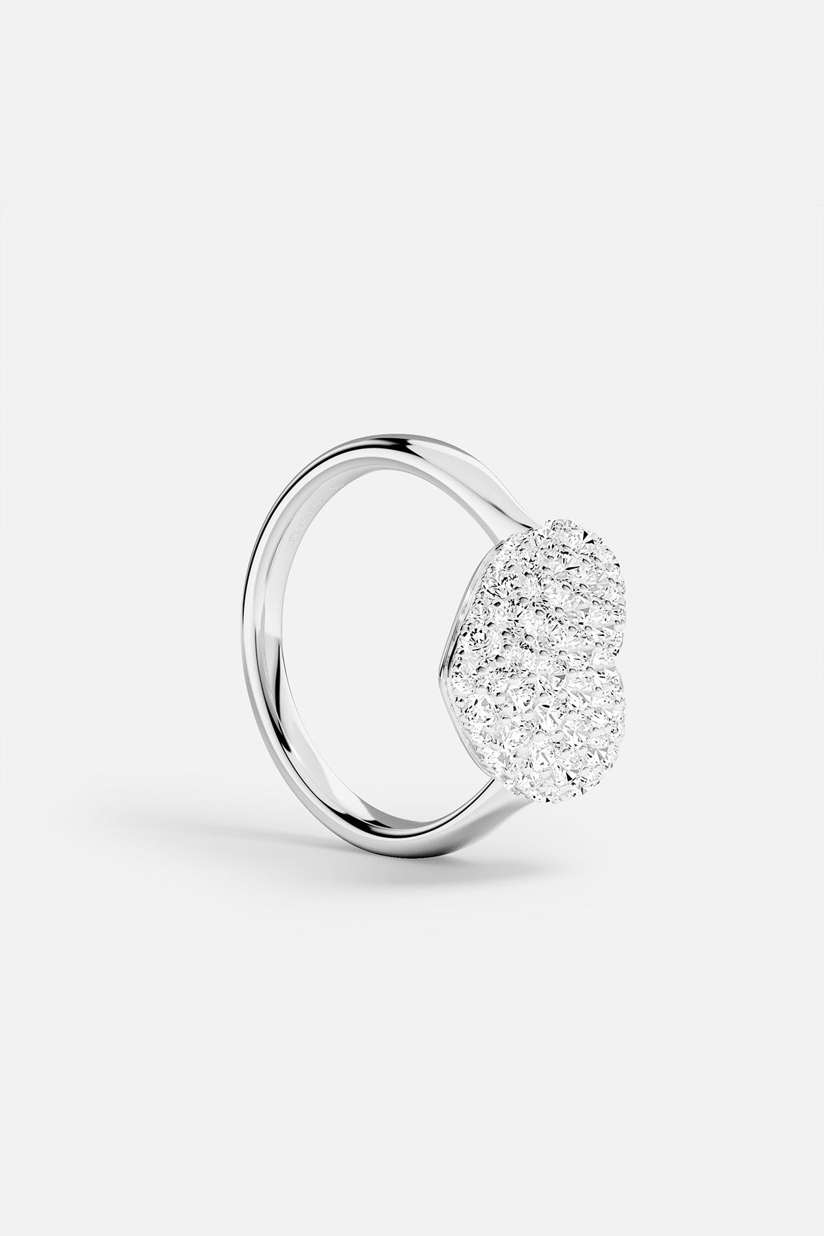 【apm Monaco 】925.ハート型リング.シルバー（指輪 .52） Heart Ring, Sterling Silver | APM Monaco