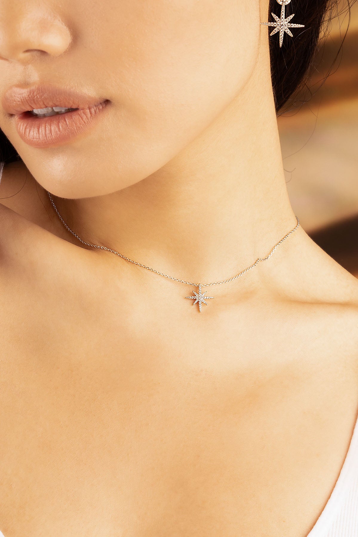 APM Monaco Météorites Necklace in silver