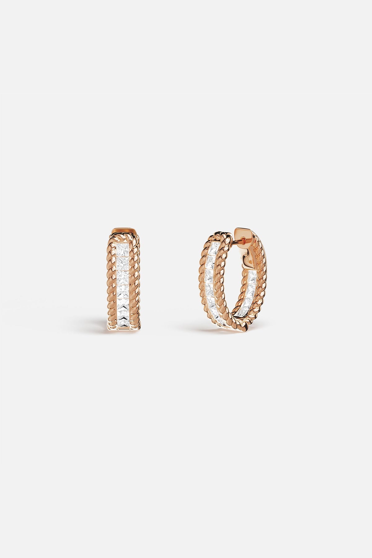 Torsade Hoop Earrings - APM Monaco