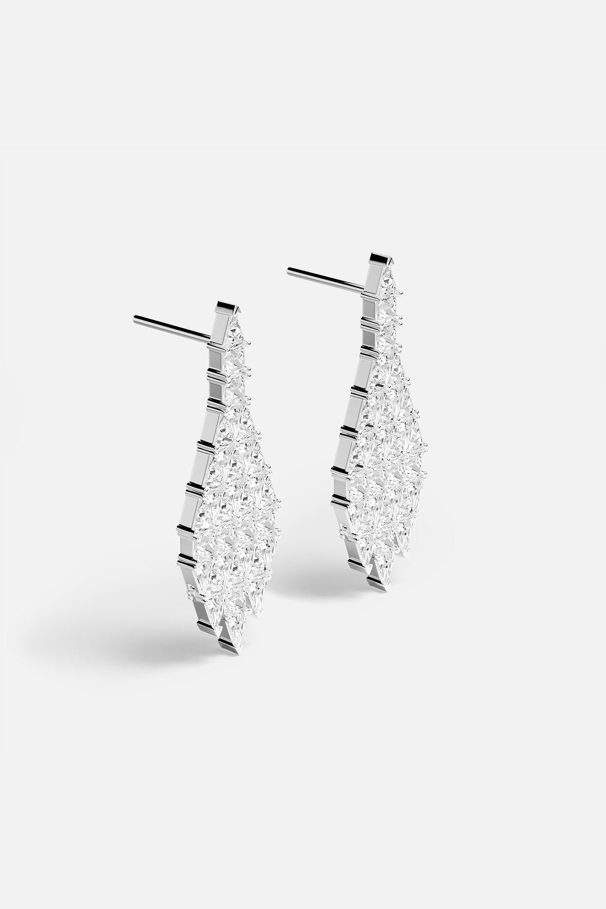 APM Monaco Art Deco Drop Earrings