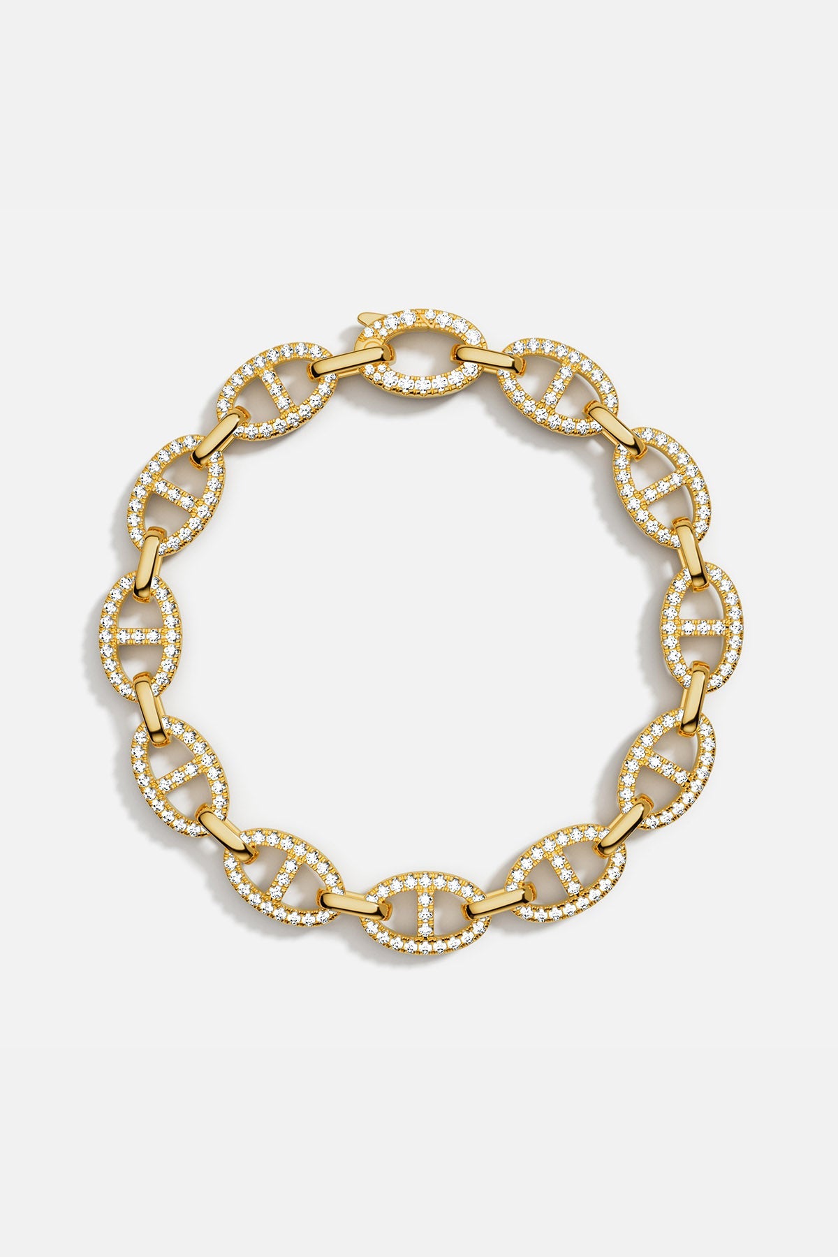 SunKu サンク CHAIN BRACELET ( MARIN ) Yacht Club Chain Bracelet, Yellow Gold | APM Monaco