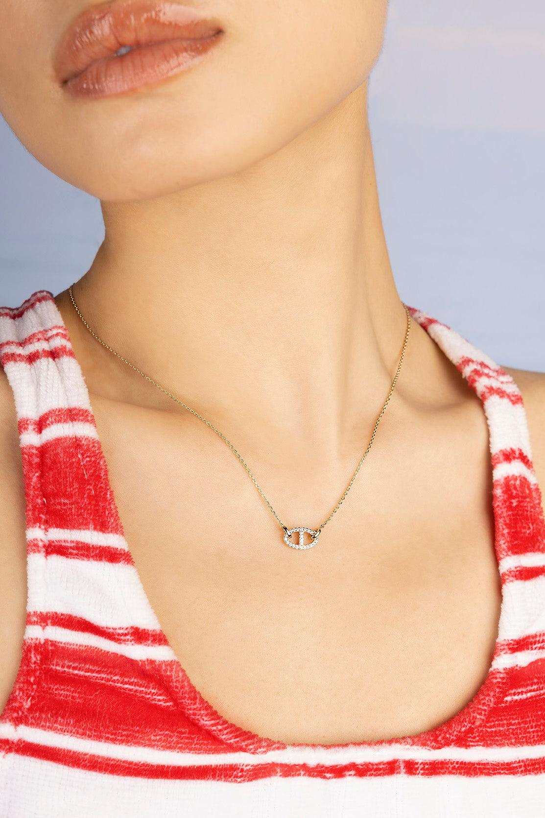Yacht Club Necklace, Yellow Gold | APM Monaco