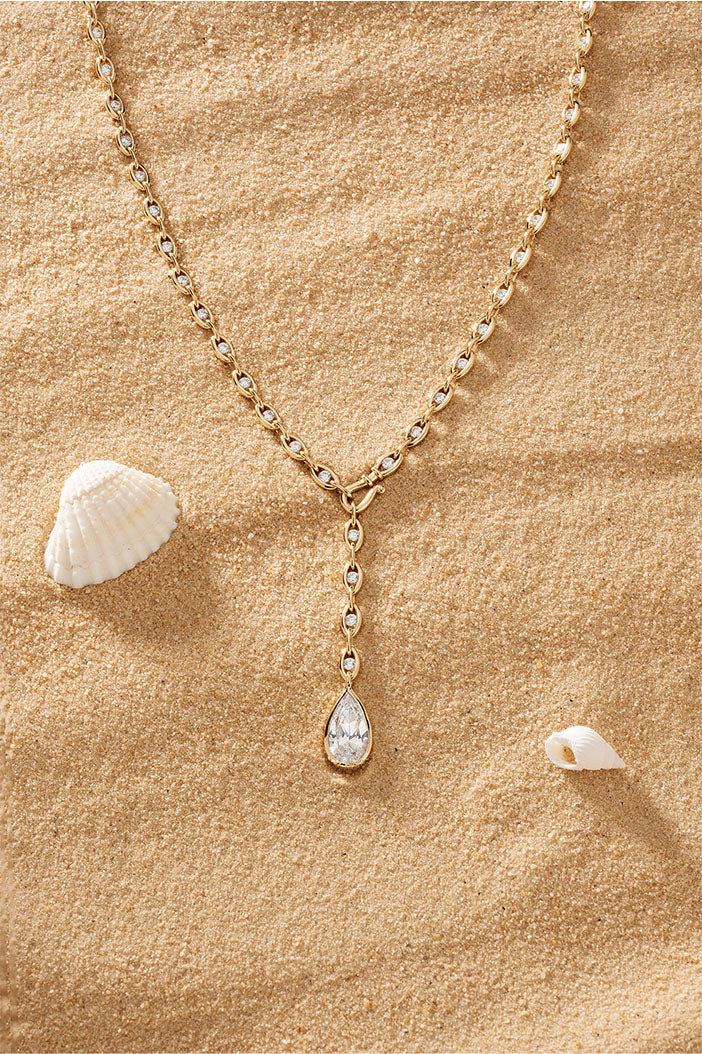 Y-Drop Éclat Adjustable Necklace