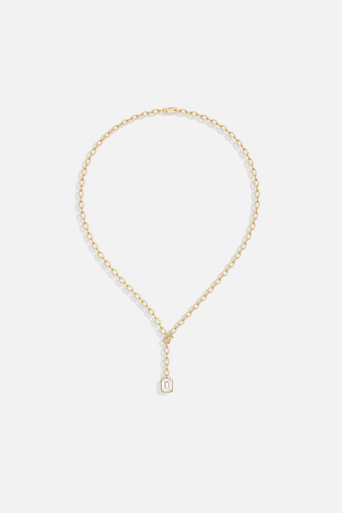 Y-Drop Éclat Adjustable Necklace
