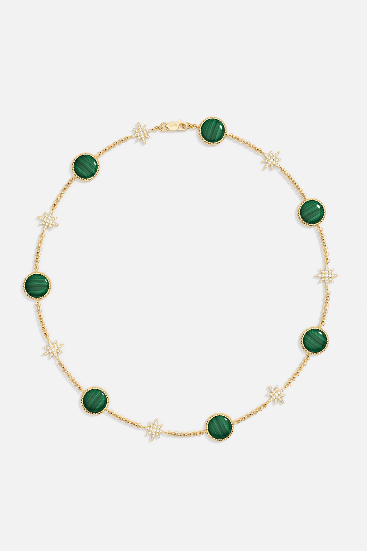 Malachite Météorites Choker